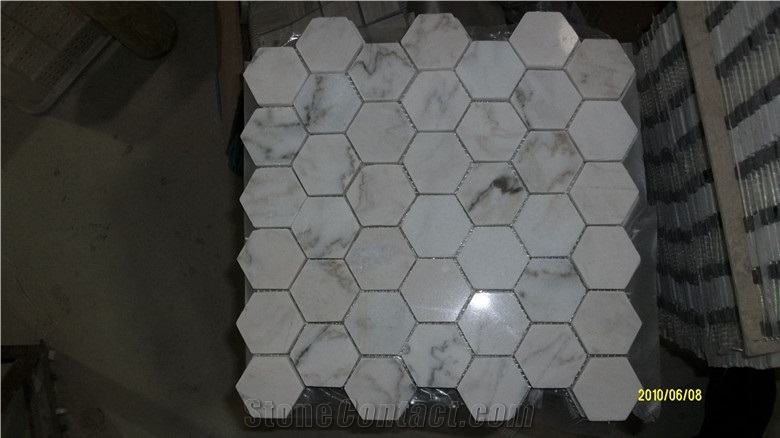 White Marble Mosaic