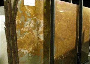 Wood Onyx, Iran Brown Onyx Slabs & Tiles
