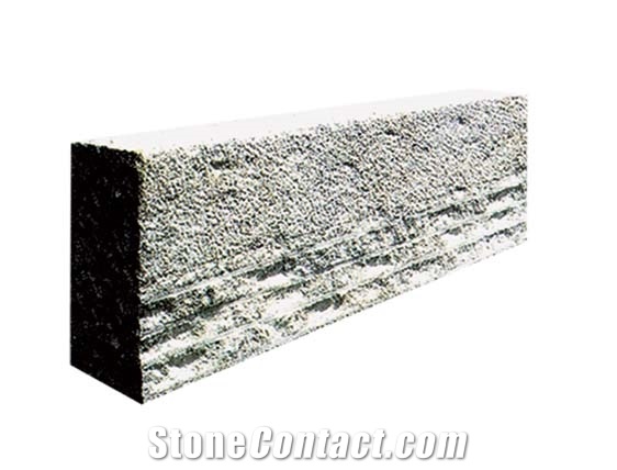 Curb Stone ES-004, White Granite Curbs