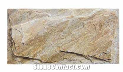 Slate Mushroom Stone CS-028, All Kinds Of Natural Stone Beige Slate Mushroom Stone