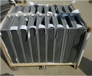 Black Swimming Pool Coping Stone, Black Basalt Swimming Pool Coping