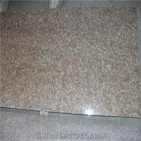 G687 Peach Red Granite Tile, China Pink Granite