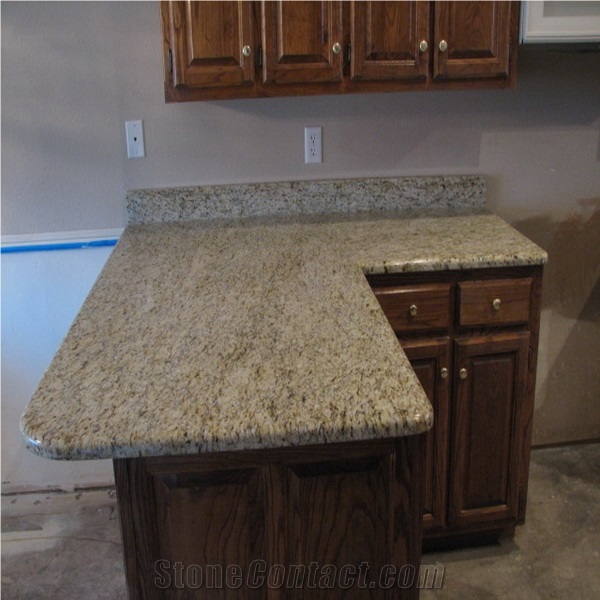 Giallo Veneziano Countertop, Work Top, Giallo Veneziano Yellow Granite 