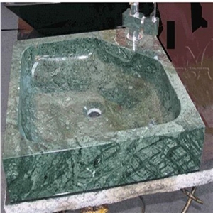 Green Marble Stone Basin, Sink