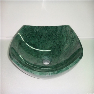 Green Marble Stone Sink
