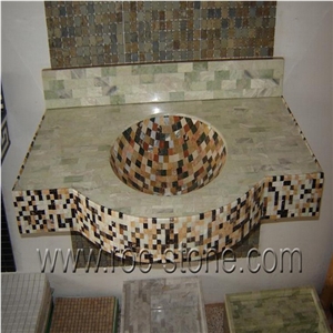 Mosaic Countertop, Bath Top