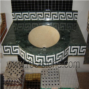 Mosaic Countertop, Bath Top