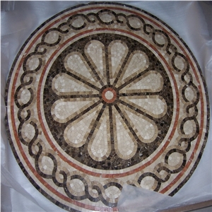 Mosaic Table Patterns, Mosaic Marble Tabletops
