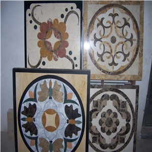 Mosaic Table Patterns, Mosaic Marble Tabletops