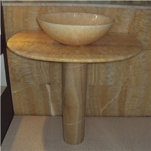 Onyx Stone Basin, Bathroom Sink