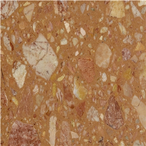 Rose Red Artificial Stone, Manmade Stone,