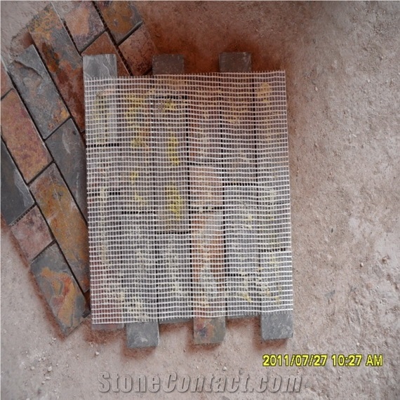 Stone Mosaic Tile, Slate Mosaic