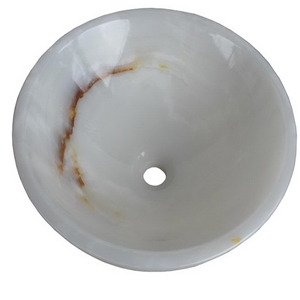 White Onyx Stone Basin,Sink, China White Onyx Basin