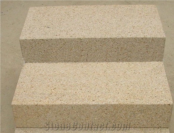 G682 Staircase &steps ,polished Stairs, G682 Yellow Granite Staircase