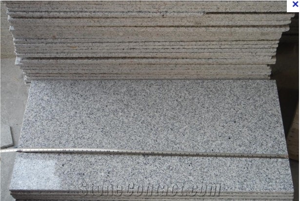 Polished G603 Granite Steps, G603 Grey Granite Steps