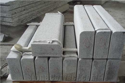 Radius Edge Granite Kerbstone, G603 Grey Granite Kerbstone