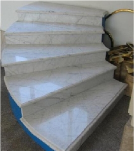 Risers,Staircase,steps, Stairs,White Marble Staircase