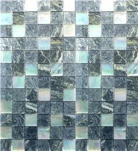 Stone Mosaic,Stone Mixed Glass Mosaic