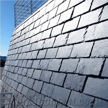Black Slate Roofing Slate Tile with Chisel Edge Ro