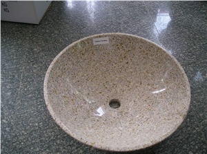 G682 Sink,yellow Fantasy Granite Sink