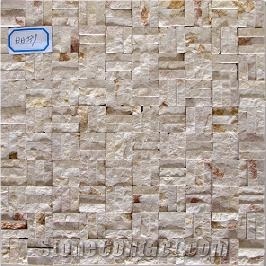 Stone Mosaic, Beige Marble Mosaic