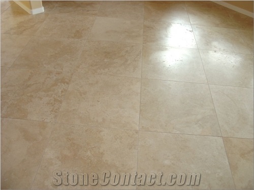 Oasis Beige Travertine Honed and Filled