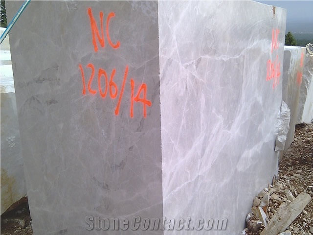 Silver Shadow Marble Block, Turkey Grey Marble