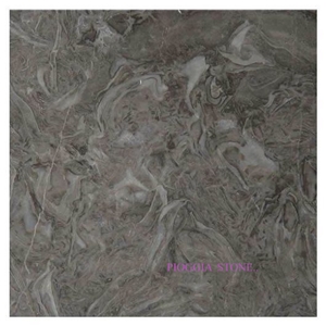 Bawang Hua, Golden Flower Grey Marble Tiles & Slabs