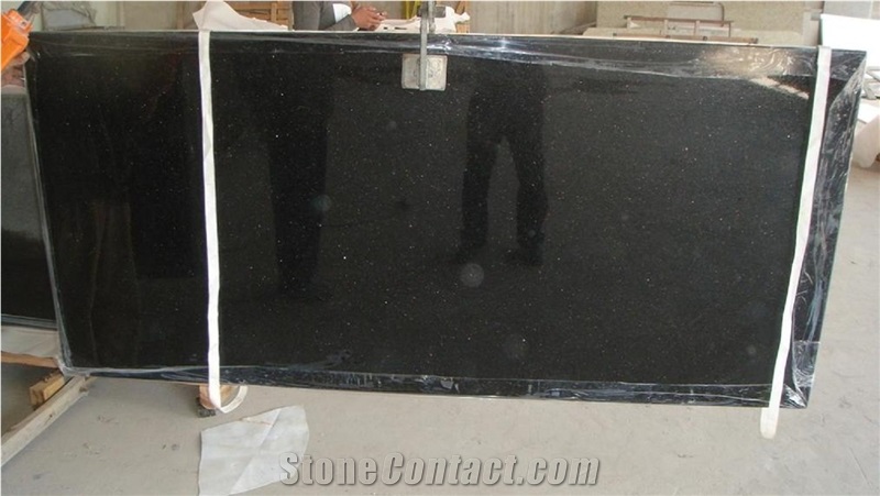 Black Galaxy Granite Countertop From China 174275 Stonecontact