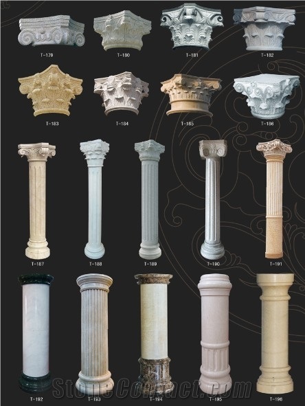 Marble Roman Columns