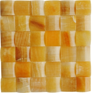 Honey Onyx Mosaic 006, Yellow Onyx Mosaic