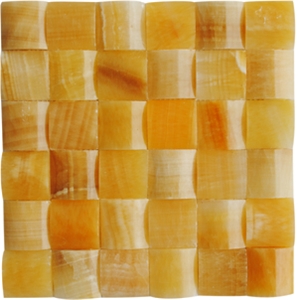 Honey Onyx Mosaic 006, Yellow Onyx Mosaic
