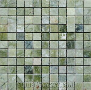 Mosaic 005, Green Marble Mosaic