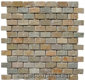 Mosaic 007, Beige Travertine Mosaic