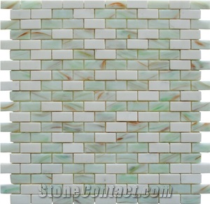 Mosaic002, Green Marble Mosaic