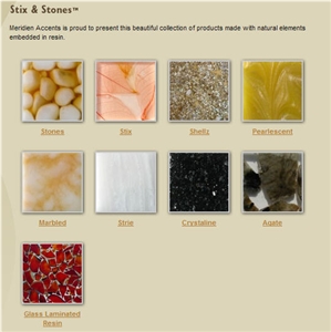 Stix and Stones Series - Glass Mosaic