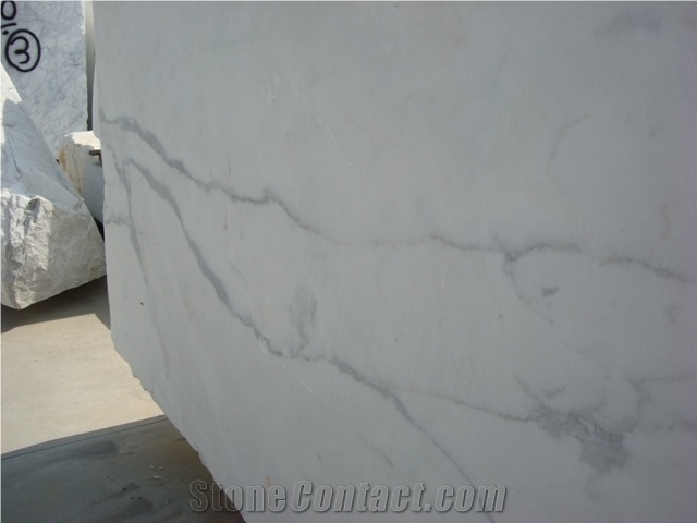 Statuario Carrara, Bianco Statuario Marble Block