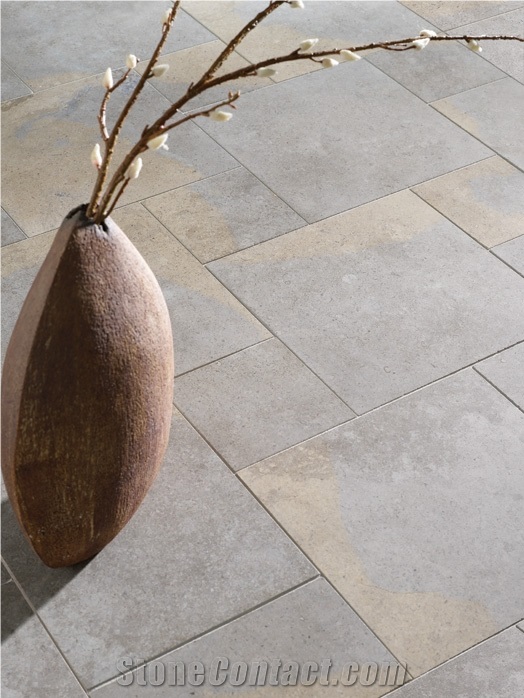Purbeck Cap Stone Flooring Honed Filled, United Kingdom Grey Limestone Slabs & Tiles