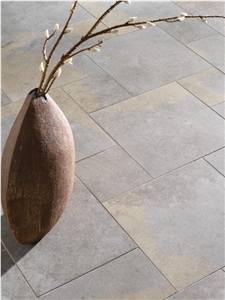 Purbeck Cap Stone Flooring Honed Filled, United Kingdom Grey Limestone Slabs & Tiles