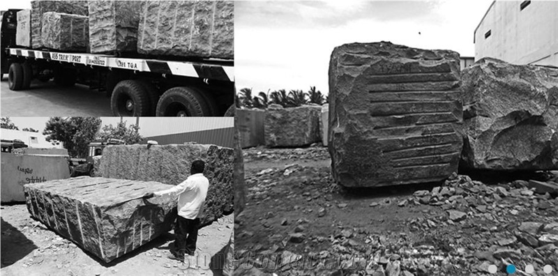 Absolute Black India Granite Blocks