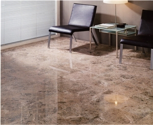 Piel Serpentina Floor Tiles, Spain Brown Marble