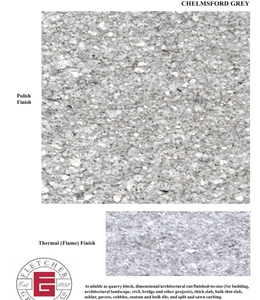 Chelmsford Gray Granite, United States Grey Granite Slabs & Tiles