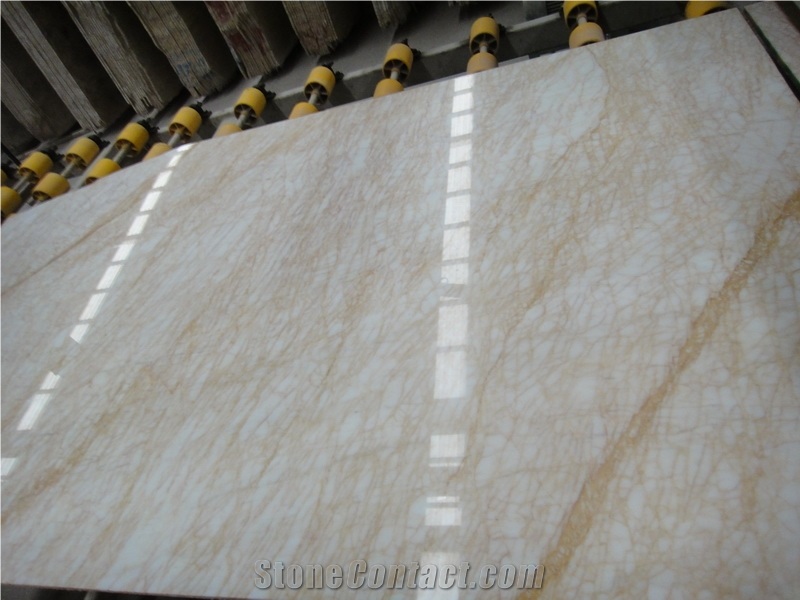 Gold Spider Marble Slab, Greece Yellow Marble