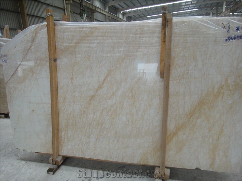 Golden Spider Marble, Greece Yellow Marble