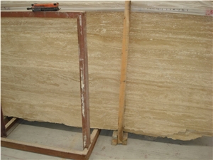 Beige Travertine Slab