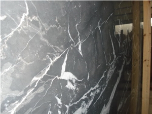 Grey White Marble Slab