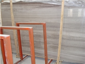 Grey Wood Marble Slab