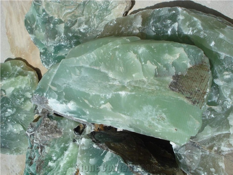 Dark Green Calcite