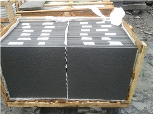 China Black Sandstone Block