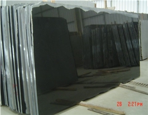 China Black Granite Slabs